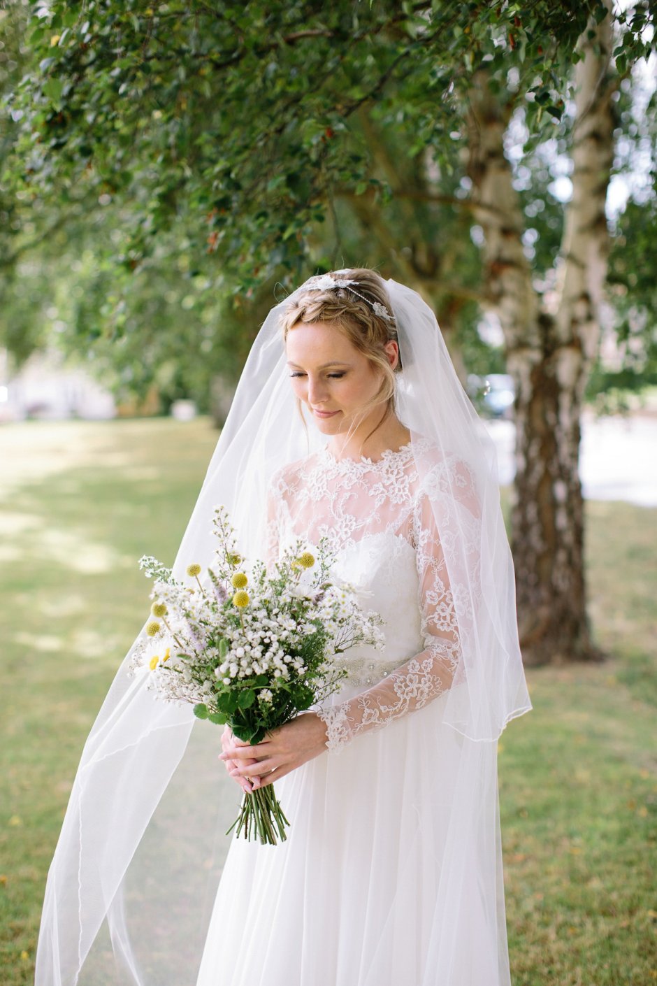 Скандинавская свадьба платье
