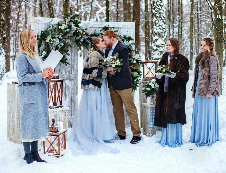 Свадьба в нордическом стиле