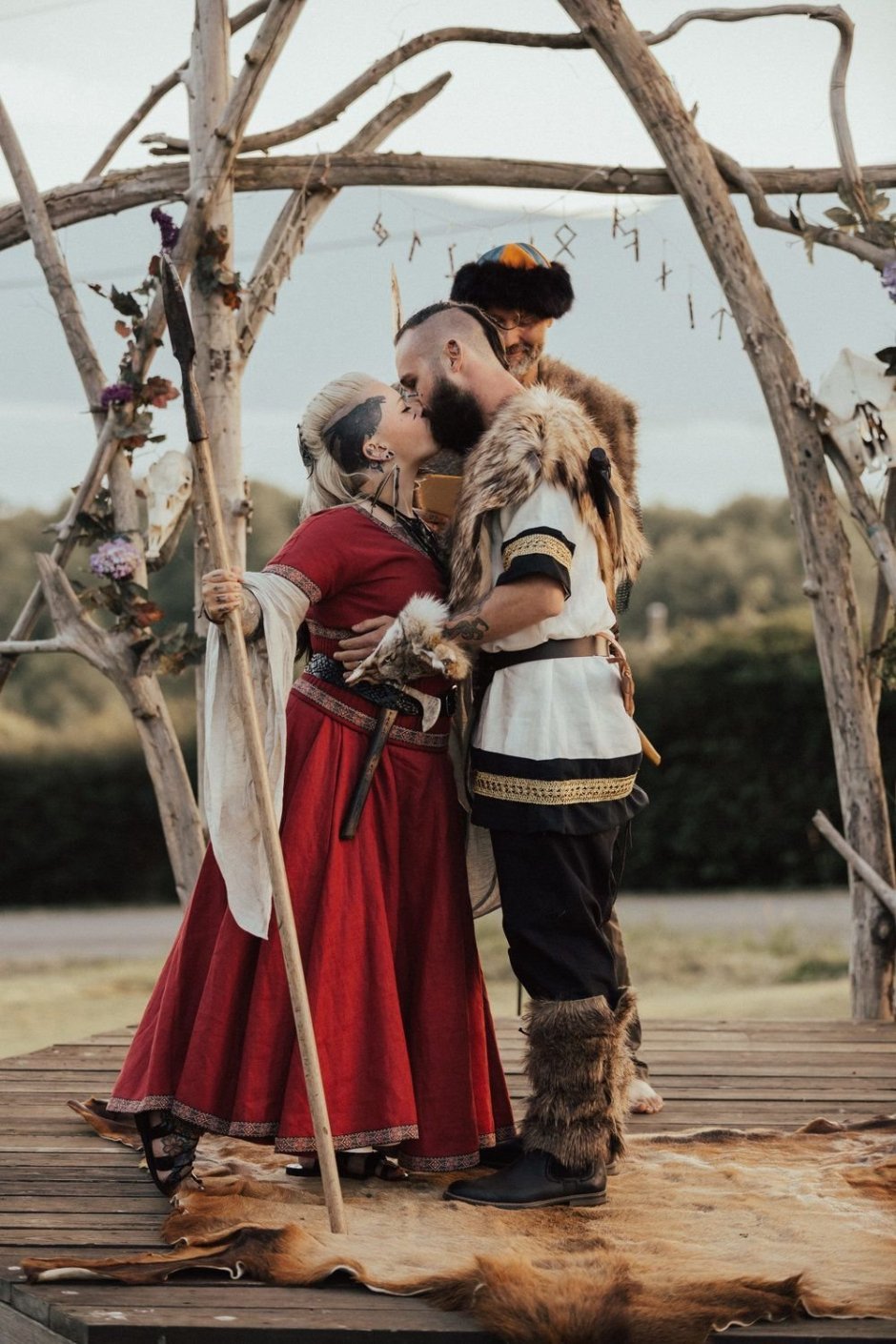 Свадьба в скандинавском стиле Викинги