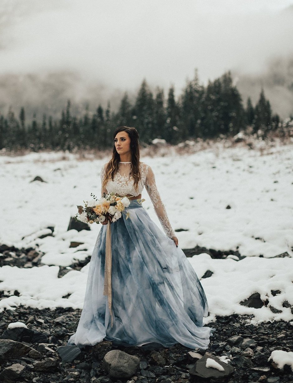 Невеста в стиле викингов