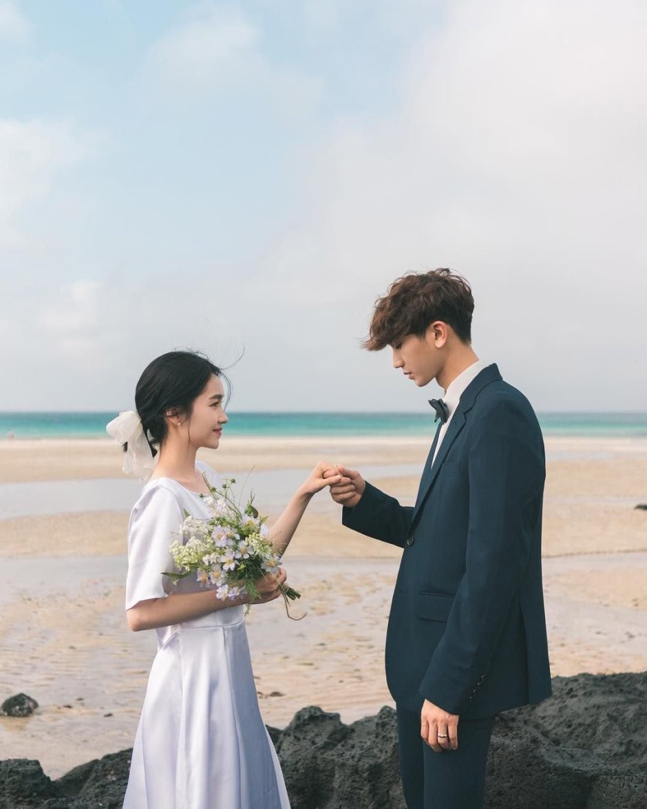 Корейская пара свадьба