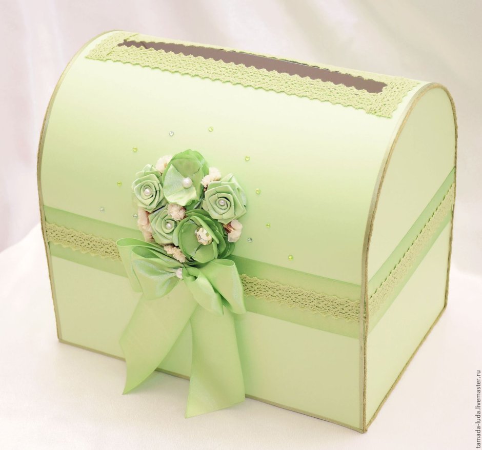 Коробка для конвертов на свадьбу