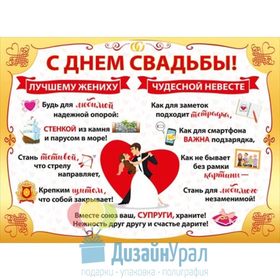 Плакаты на свадьбу