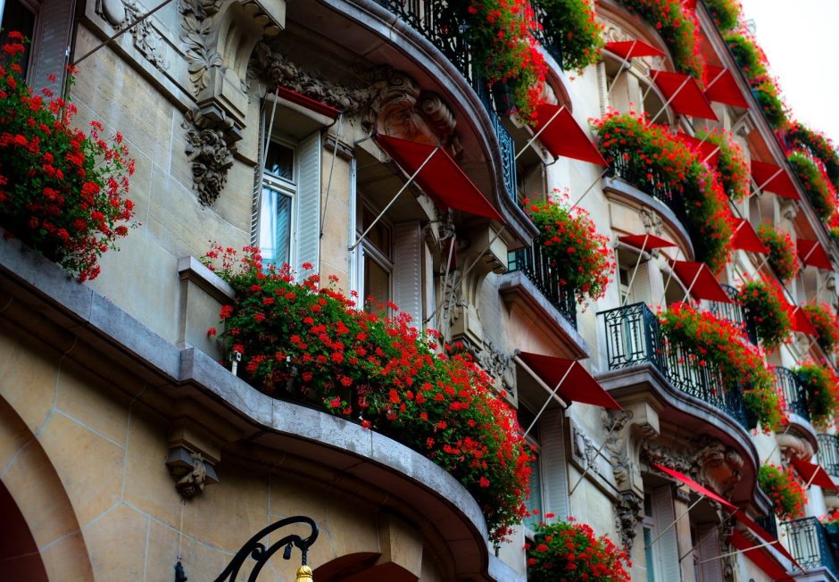 Балкончики с цветами Испания