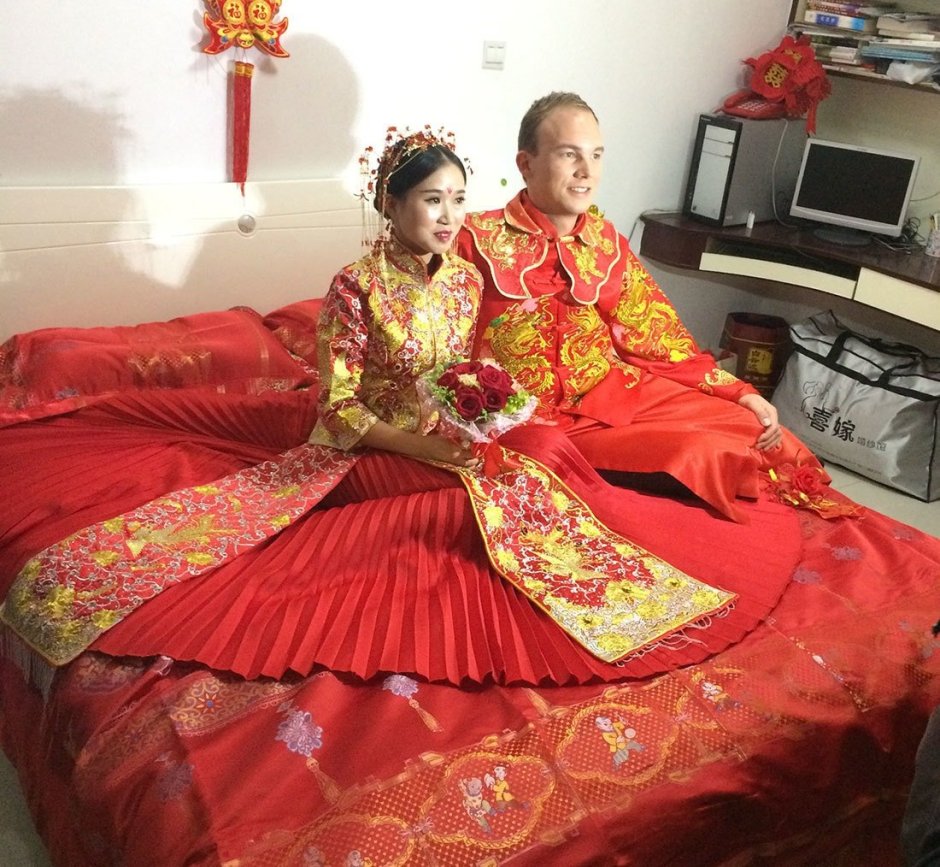 Китайская свадьба современная