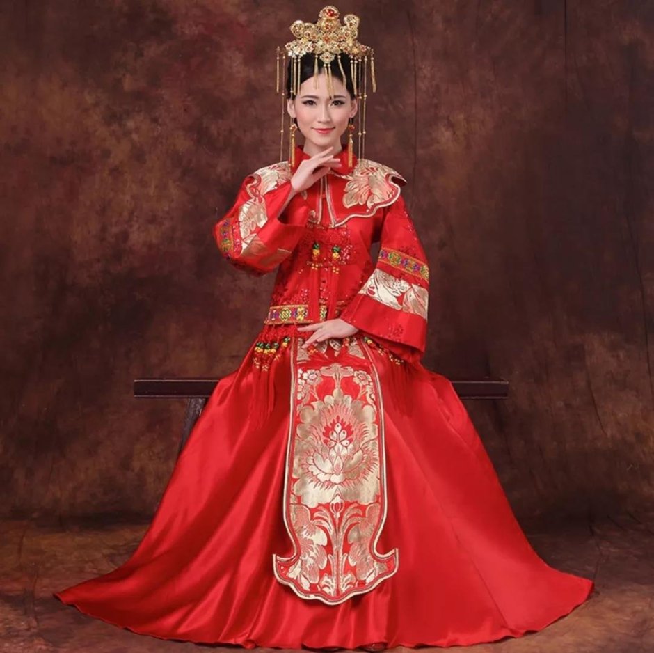 Китайское платье национальное