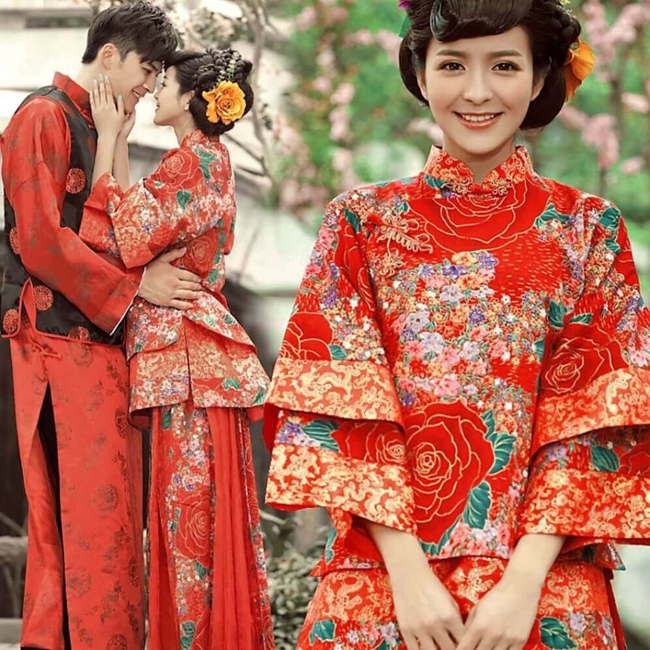 Китайская традиционная одежда женская