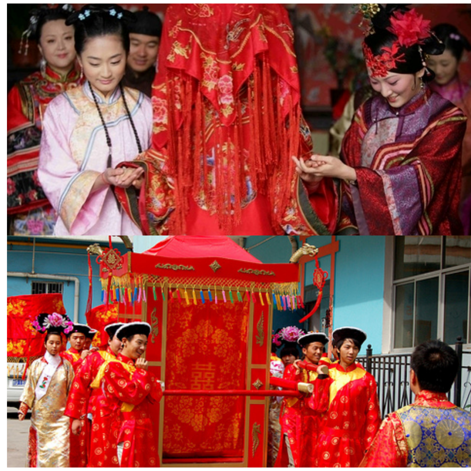 Паланкин Китай свадьба церемония