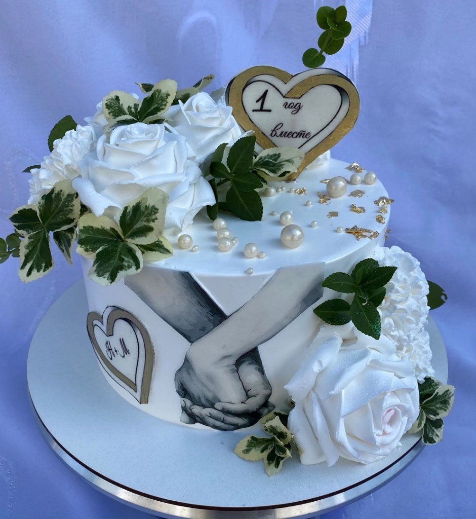 Три д торт на 20 лет свадьбы