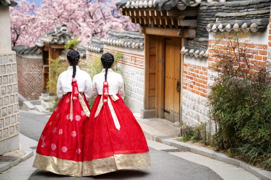 Национальный костюм Северной Кореи ханбок