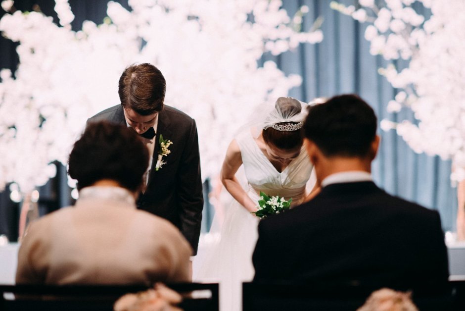 Свадьба в Корее гости