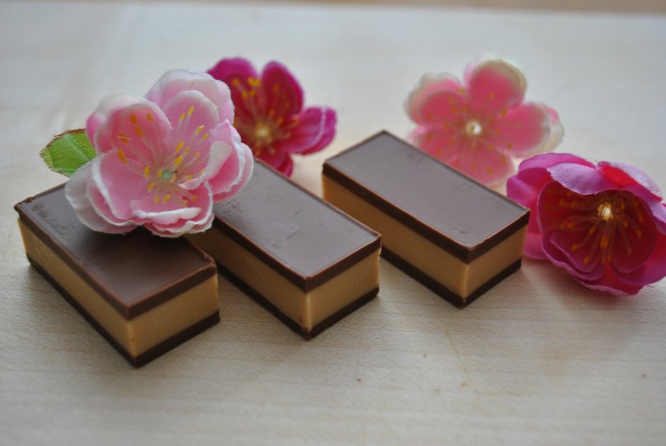 Шоколад с цветочком