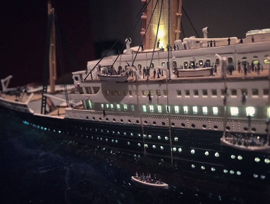 Диорамы кораблей Титаник