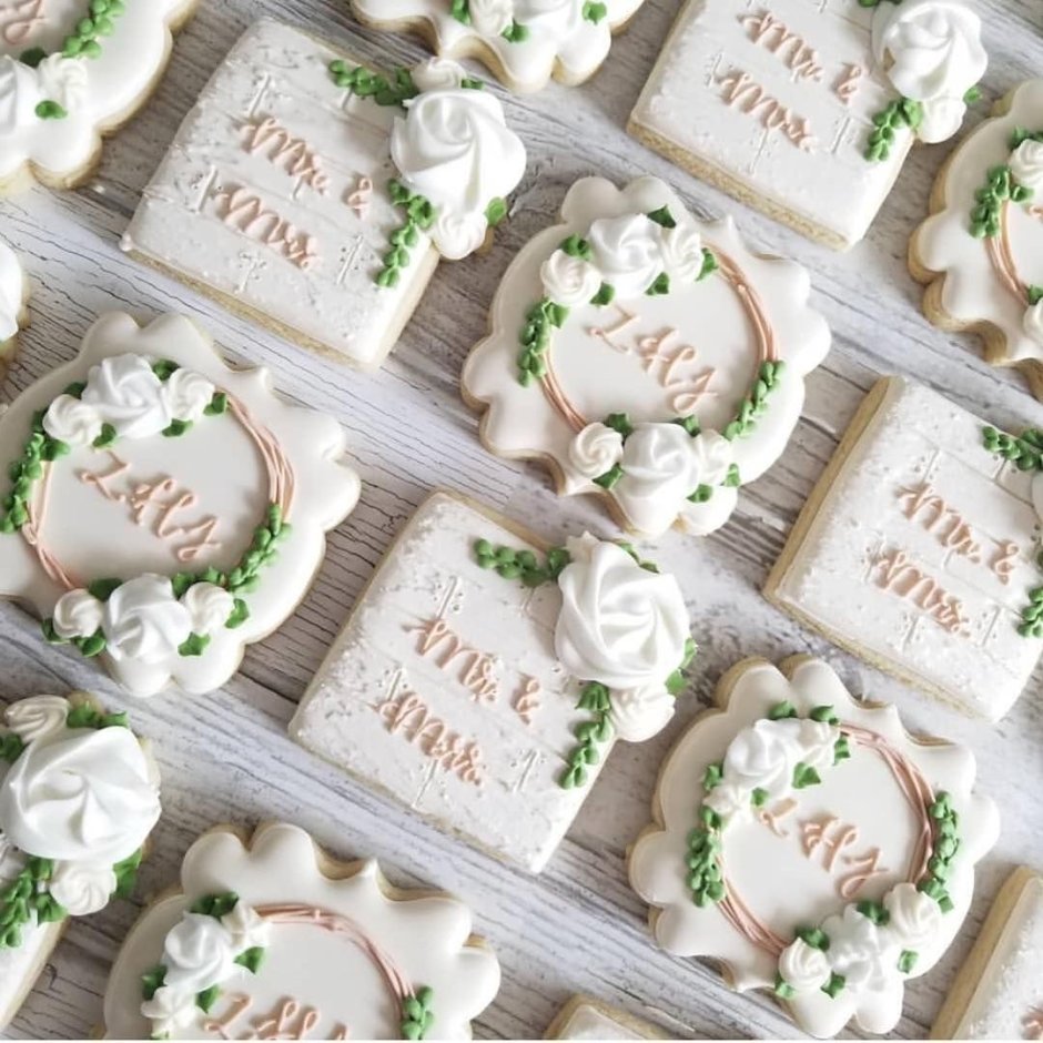 Печенье на свадьбу гостям