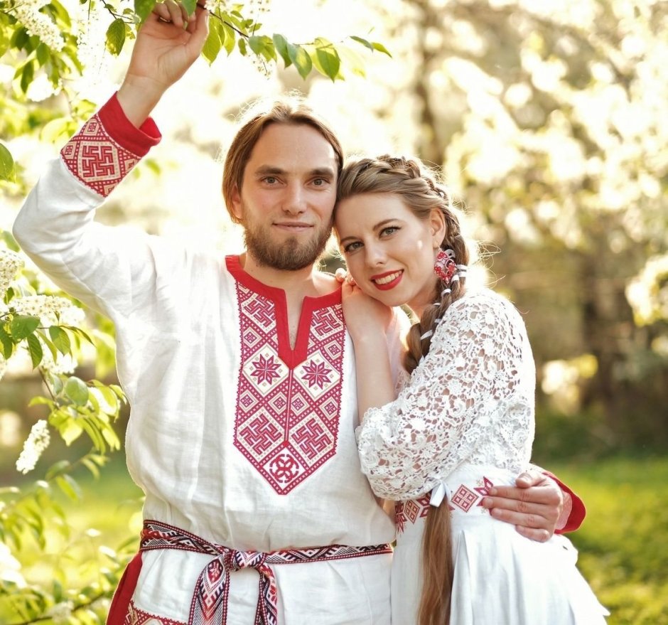 Свадьба в Славянском стиле гости