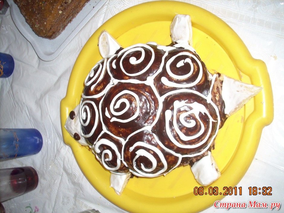 Торт черепаха на сковороде