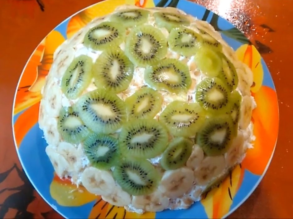 Торт Панчо рецепт со сметаной и ананасами
