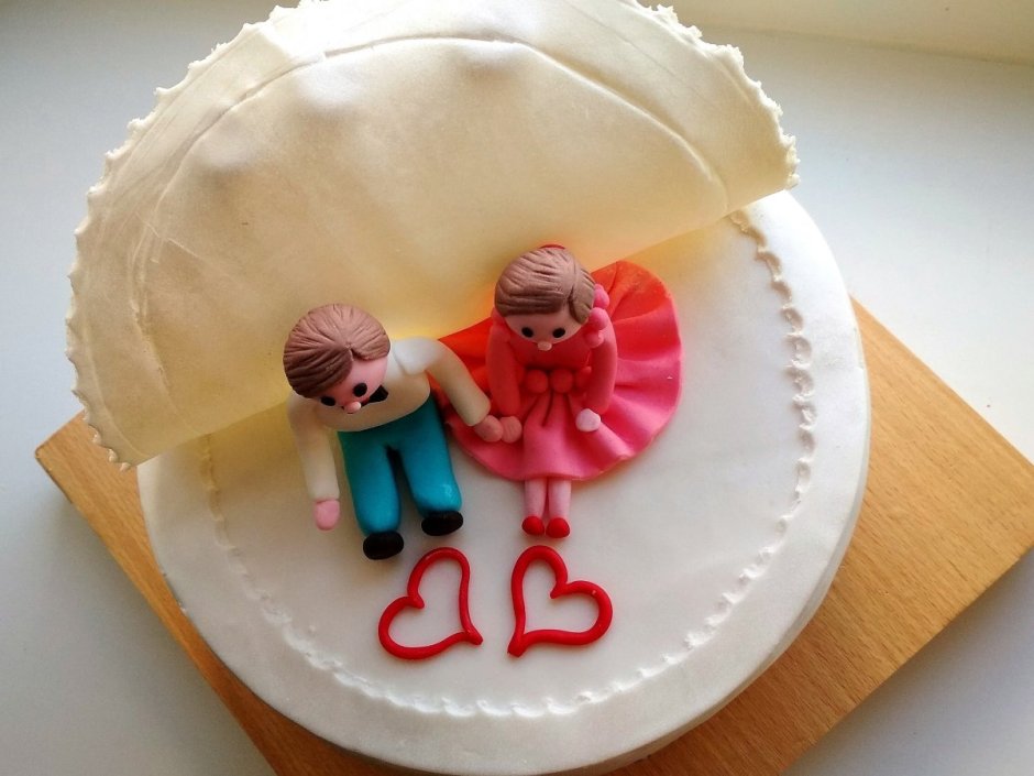 Торт на жестяную свадьбу оригинальный