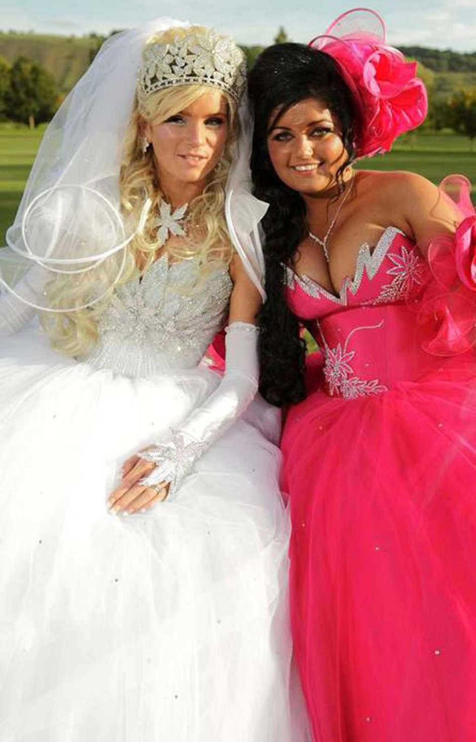 Цыганское платье свадебное TLC