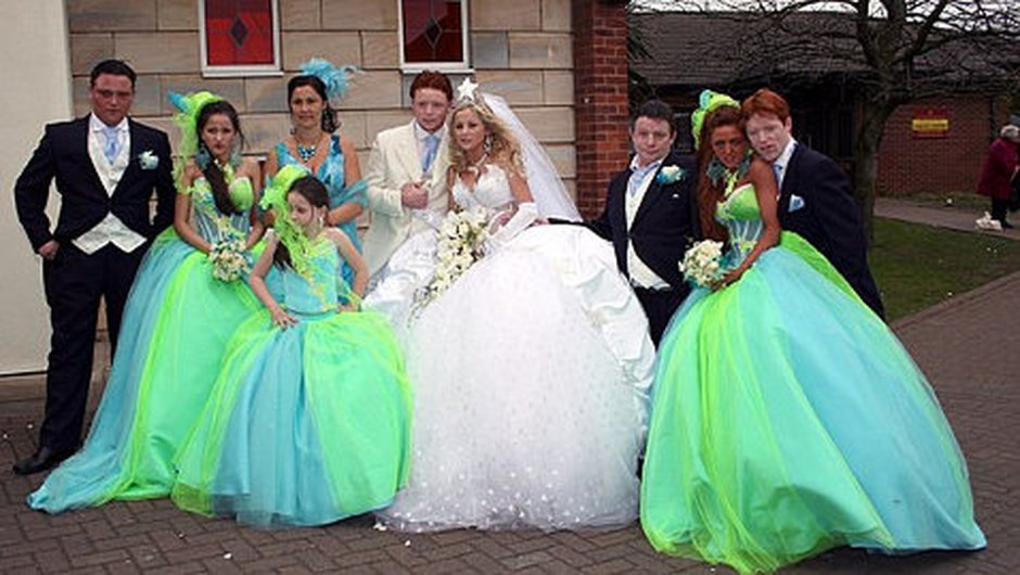 Свадьба британские цыгане