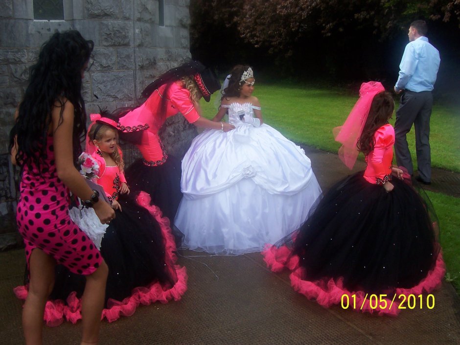 Цыганские Свадебные платья пышные