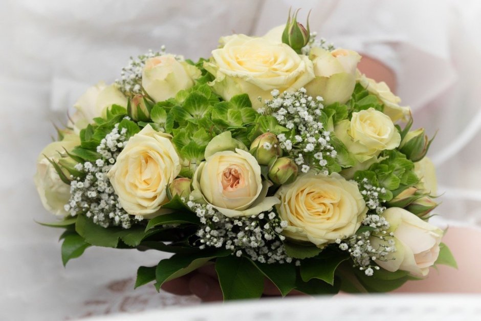 Цветы любви свадебный букет