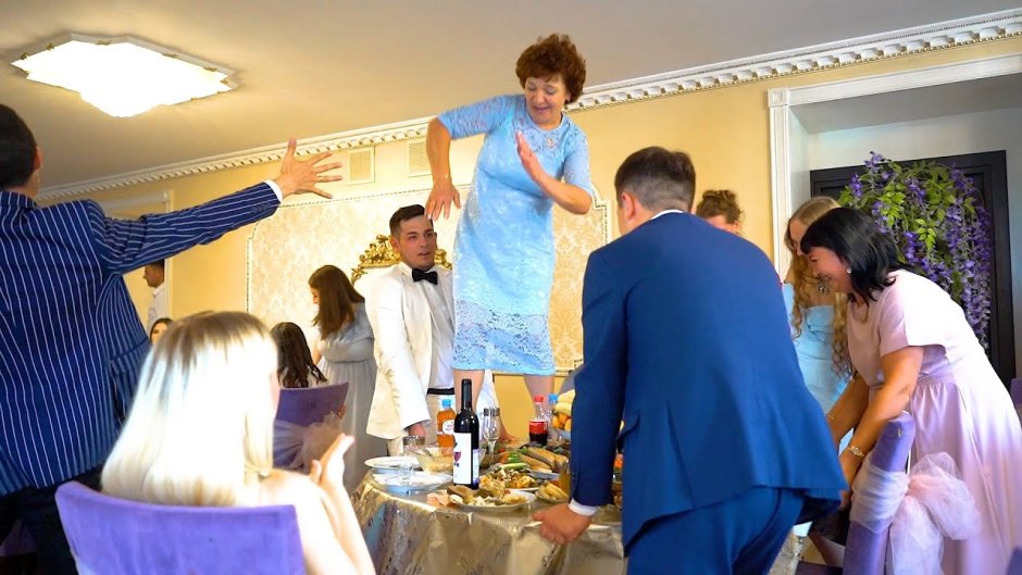 Татарские танцы на свадьбе