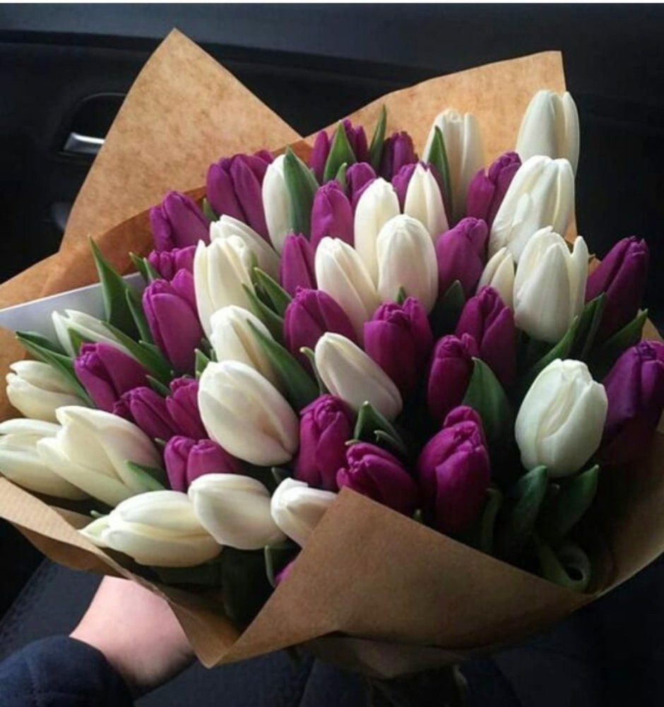Букет тюльпанов в Краснодаре Инстаграм