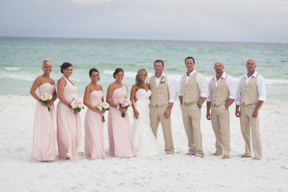 Свадьба на пляже гости