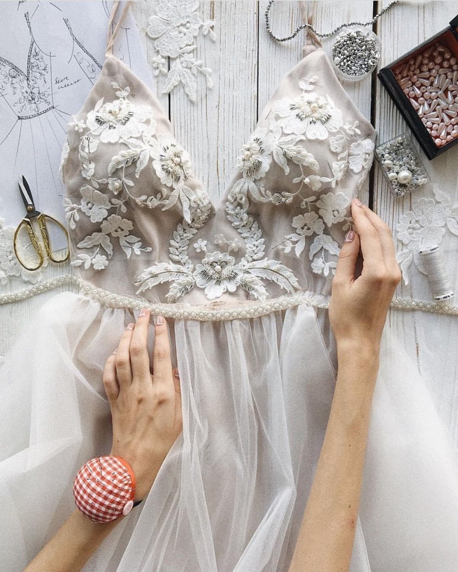 Свадебные платья шитье