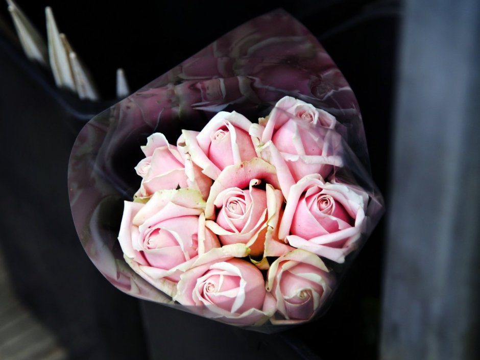 Красивые минималистичные букеты из роз