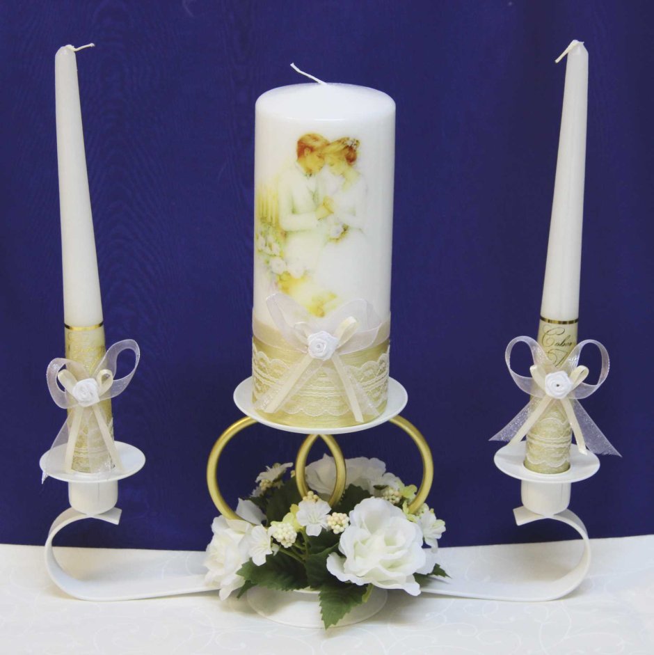 Свечи для свадебной церемонии