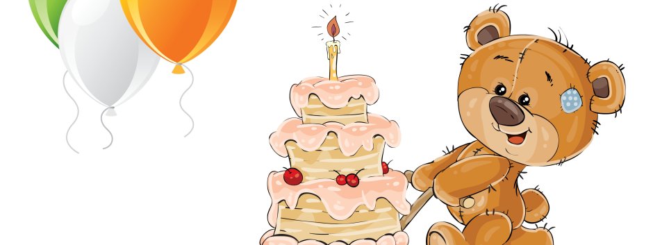 Детский день рождения торт арт