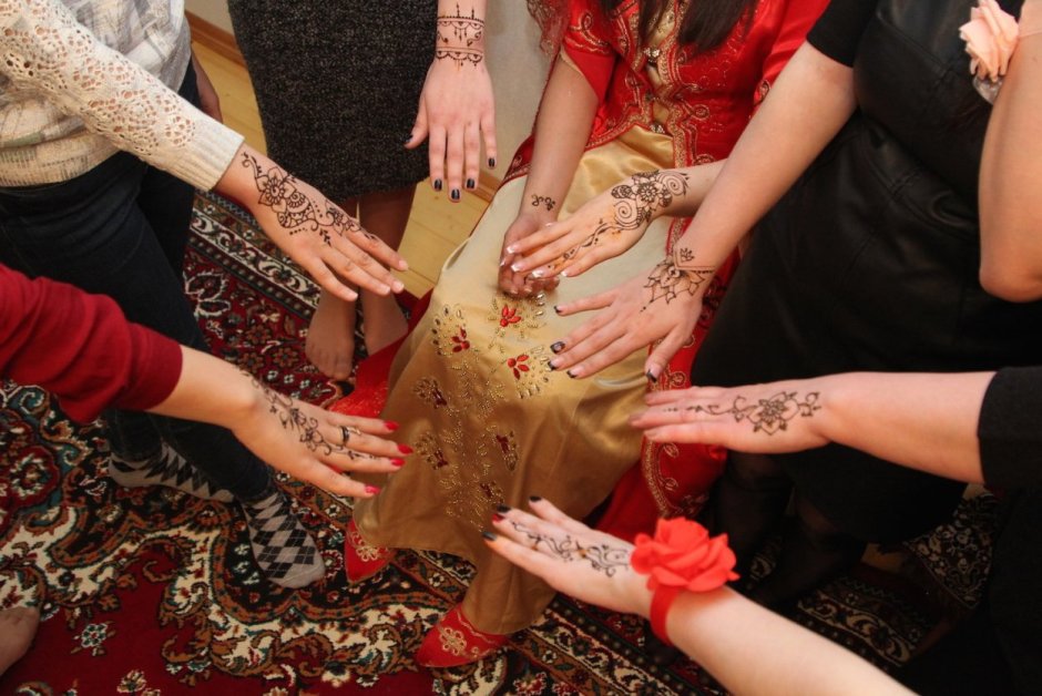 Свадебные традиции Азербайджана хна