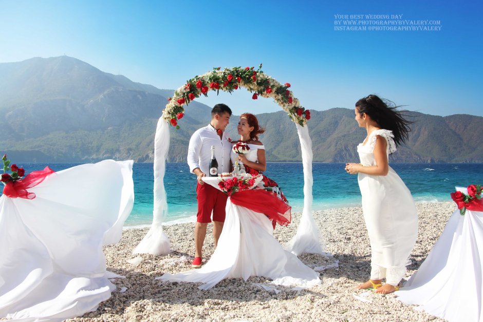 Символическая свадьба в Турции