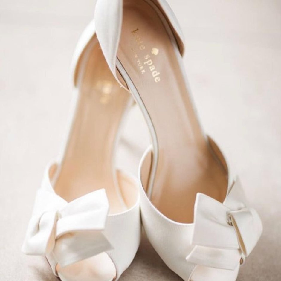 Атласные Свадебные туфли