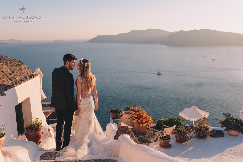Свадьба в Греции обои на телефон