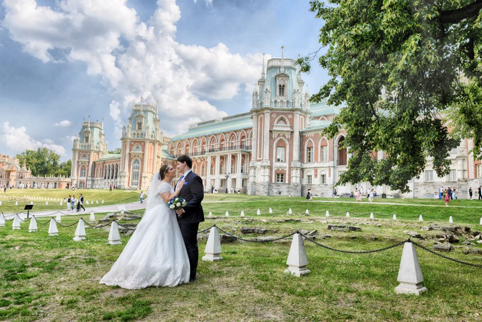Свадьба в Царицыно в октябре
