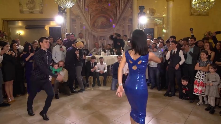Абхазские танцы на свадьбе