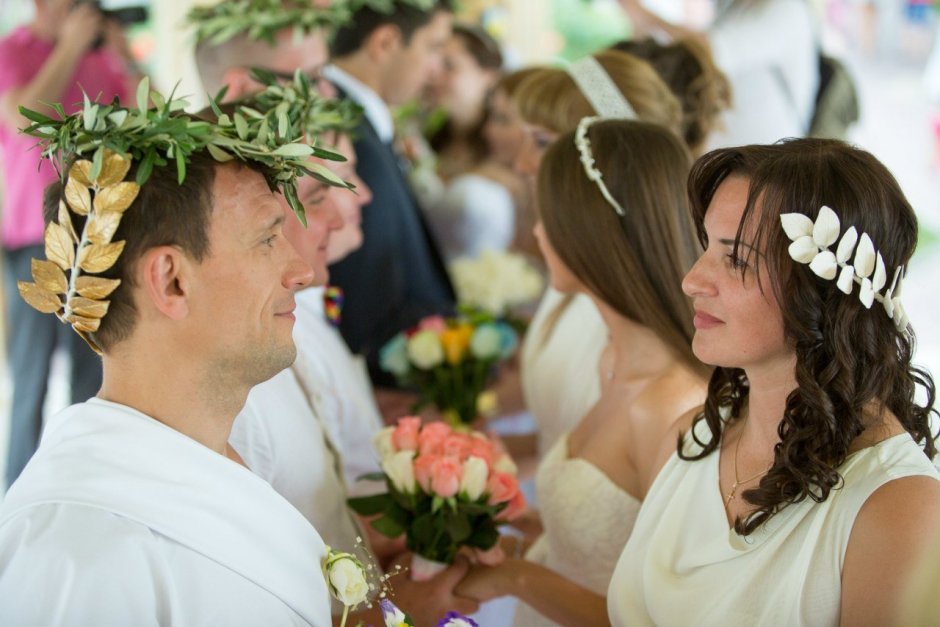Греческая свадьба традиционная