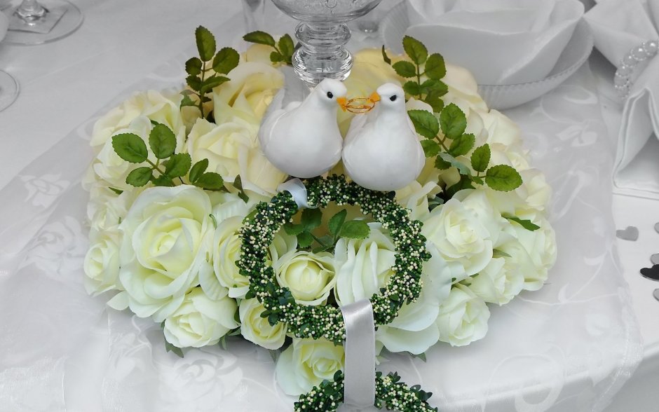 Цветы на венчание