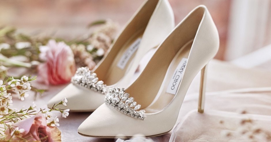 Свадебные туфли богатые