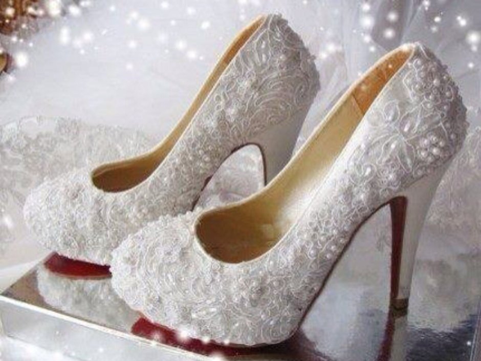 Свадебные туфли мечты для невесты