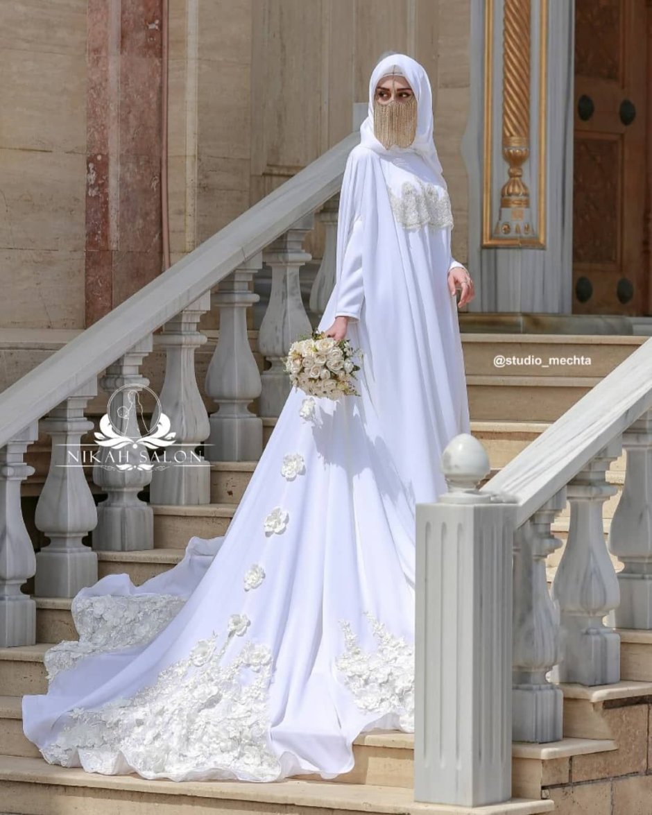 Красивые Свадебные платья 2022 мусульманские