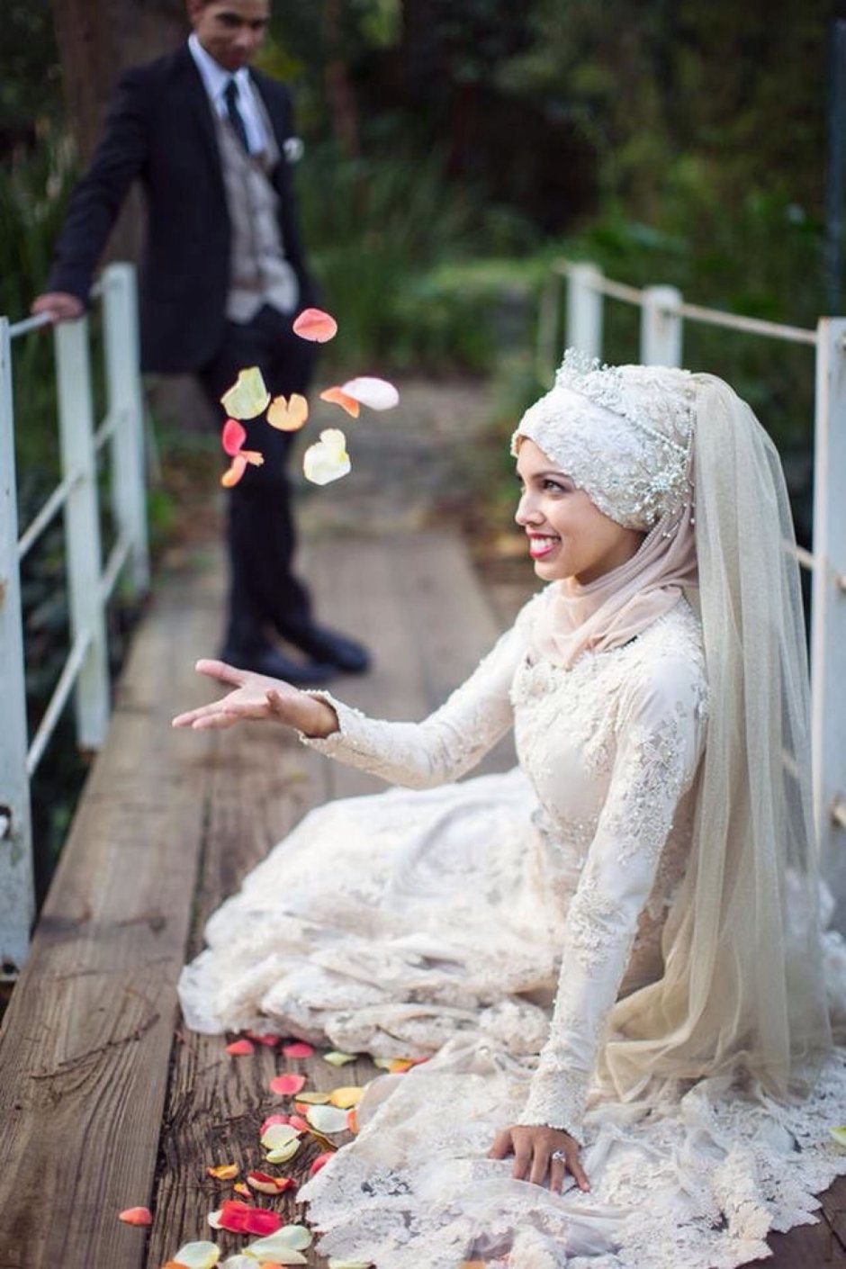 Свадебный образ мусульманки невесты