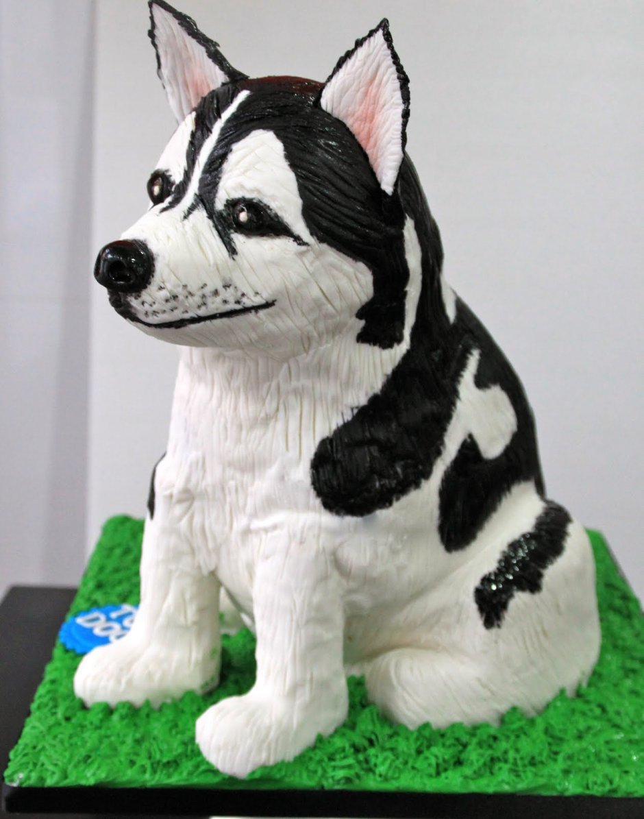 Тортик в виде собачки
