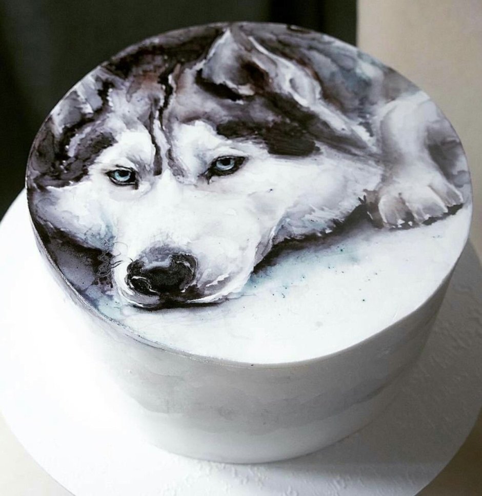 Торт для любителя собак
