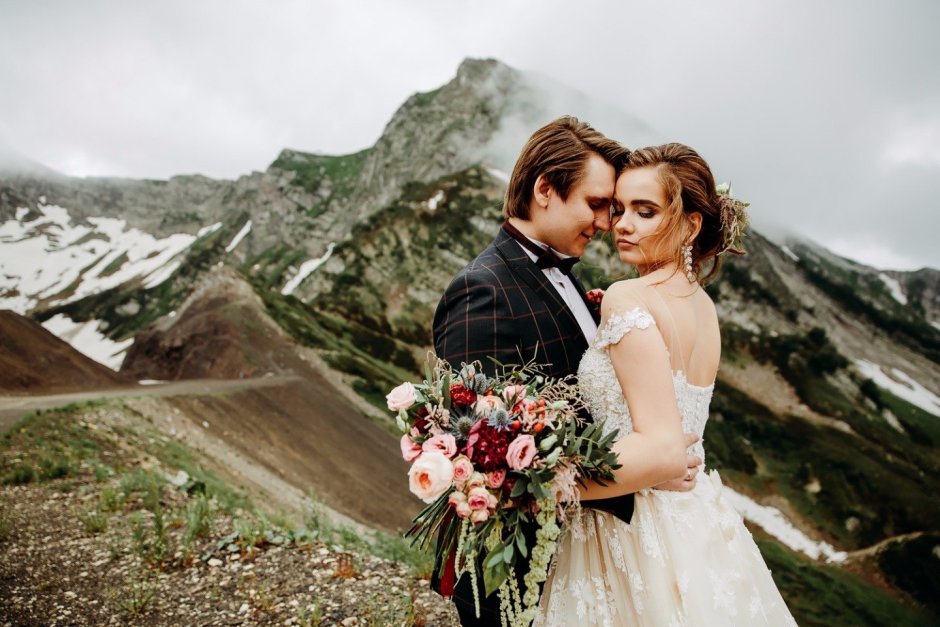 Свадьба в горах Сочи