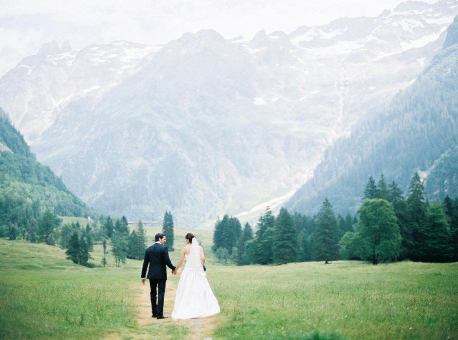Свадьба в Швейцарии в замке