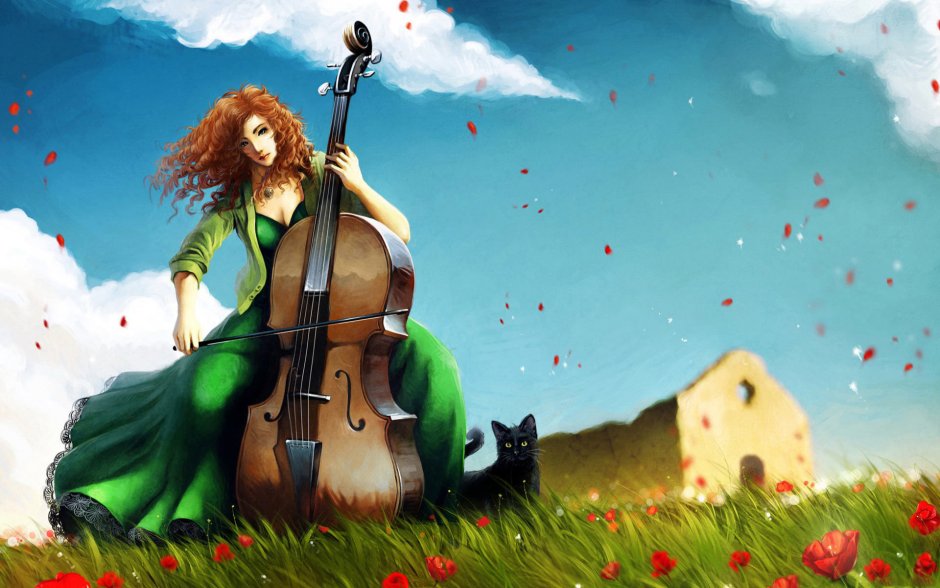 Девочка с виолончелью